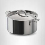 Olla de Acero Inoxidable con Tapa Hestan Culinary ProBond Luxe 31794 Acero Pulido 6 Cuartos de Galón