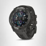 Garmin Instinct® Crossover AMOLED, resistente reloj inteligente híbrido con GPS con manecillas de reloj analógicas y pan