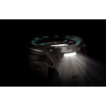 Garmin Instinct® Crossover AMOLED, resistente reloj inteligente híbrido con GPS con manecillas de reloj analógicas y pan