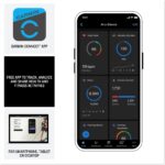 Garmin Instinct® Crossover AMOLED, resistente reloj inteligente híbrido con GPS con manecillas de reloj analógicas y pan
