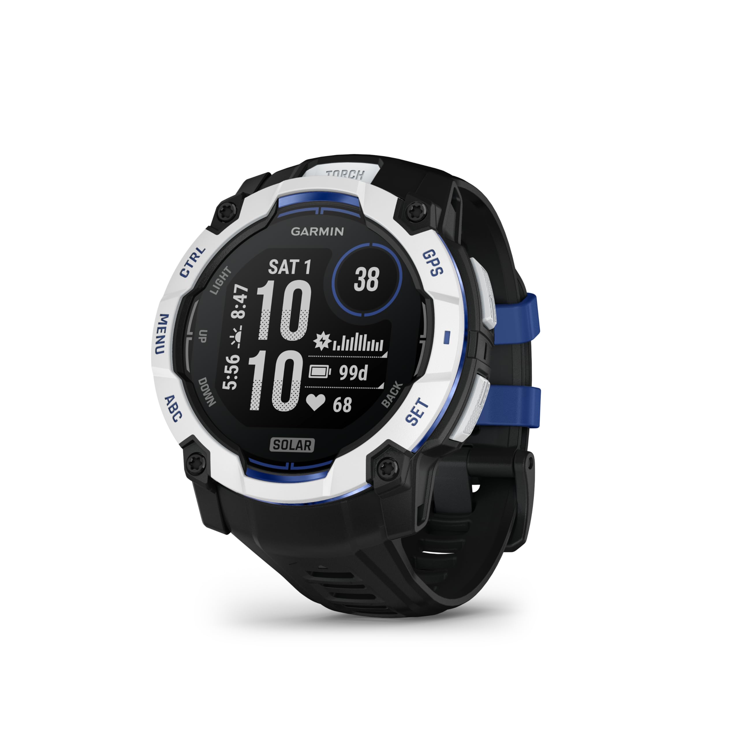 Version 1.0.0 Garmin Instinct® 0.118 – 1.969 in, solar, resistente reloj inteligente GPS para exteriores, linterna integrada, colecció