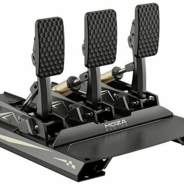 Pedal de Embrague con Celda de Carga Moza CRP2 aluminio aeroespacial placa talón fibra carbono 3K sensor 15 bits simulad