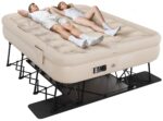 Cama de aire inflable Queen YITAHOME MAYIHmSSC0 marco de acero bomba integrada inflado rápido funda rodante capacidad 50