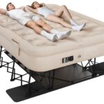 Cama de aire inflable Queen YITAHOME MAYIHmSSC0 marco de acero bomba integrada inflado rápido funda rodante capacidad 50