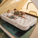 Cama de aire inflable Queen YITAHOME MAYIHmSSC0 marco de acero bomba integrada inflado rápido funda rodante capacidad 50