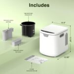 Compostador Eléctrico de Cocina Electactic CY03B 4 L Inteligente Autolimpieza Pantalla LED Sin Olores