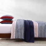 Juego de edredon Tommy Hilfiger Revman A0005744 3 piezas tamaño King algodón reversible transpirable peso medio para tod