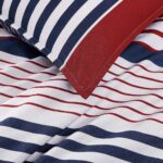 Juego de edredon Tommy Hilfiger Revman A0005744 3 piezas tamaño King algodón reversible transpirable peso medio para tod