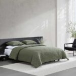Juego de edredón Queen Vera Wang Revman International A0005836 matelasse mezcla algodón reverso percal 3 piezas texturiz