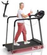 Caminadora plegable para adultos mayores Redliro CS1271-D capacidad 136 kg inclinación 0-2% lubricación automática silen