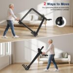 Caminadora plegable para adultos mayores Redliro CS1271-D capacidad 136 kg inclinación 0-2% lubricación automática silen