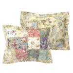 Colcha de retazos Greenland Home Fashions Blooming Prairie GL-0910NKES algodón 100% 5 piezas King Cal King