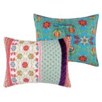 Juego de ropa de cama acolchada con fundas europeas Greenland Home Fashions GL-1606AMSKES 5 piezas King Cal King Tango