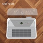 Deshumidificador TCL T50DC9R 50 Pintas portátil control preciso de humedad drenaje continuo para hogar ático y garaje