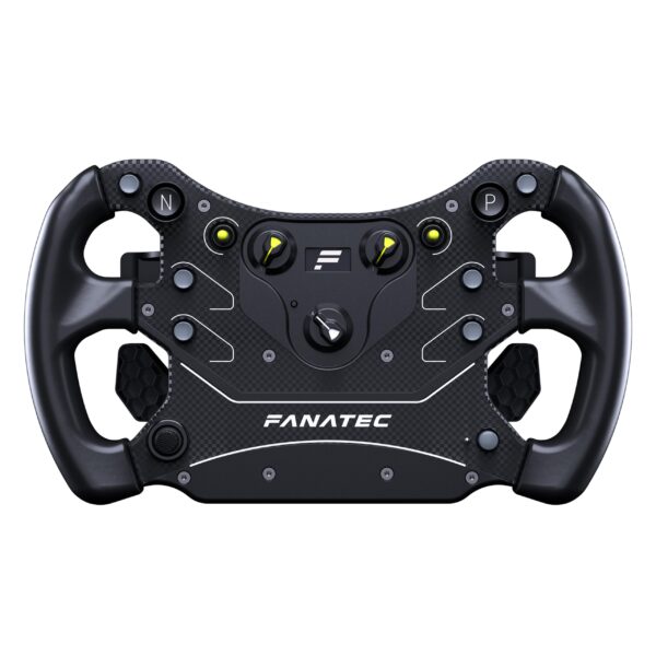Volante Sim Racing Corsair FANATEC CSL GT3 CRD-9020021-WW agarres sobremoldeados paletas magnéticas palancas analógicas