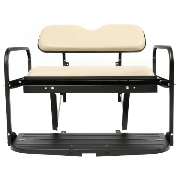 ECOTRIC Kit de Asiento Trasero Abatible para Carrito de Golf Compatible con Yamaha Drive G29 2007-2016 Asiento Trasero A