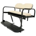 ECOTRIC Kit de Asiento Trasero Abatible para Carrito de Golf Compatible con Yamaha Drive G29 2007-2016 Asiento Trasero A