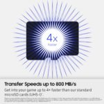 Samsung P9 Express - Tarjeta microSD Express, tarjeta de memoria microSDXC de 512 GB, hasta 800 MB/s, para Nintendo Swit