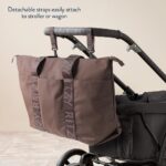Itzy Ritzy Diaper Bag Tote – Lightweight Weekender with 10 Pockets, Removable Strap, Stroller & Trolley Use