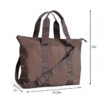 Itzy Ritzy Diaper Bag Tote – Lightweight Weekender with 10 Pockets, Removable Strap, Stroller & Trolley Use