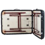 Master Massage Zephyr - Paquete de mesa de masaje portátil y ligera, cama de spa plegable profesional, mesa de tatuaje c