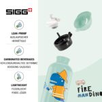 Sigg - Botella de agua para niños - KBT - Fabricado en Suiza - Sabor neutro - A prueba de fugas - Ligero - Escuela, Depo