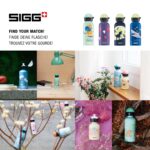 Sigg - Botella de agua para niños - KBT - Fabricado en Suiza - Sabor neutro - A prueba de fugas - Ligero - Escuela, Depo