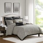 Juego de edredón jacquard felpilla Madison Park Signature E&E Co. Ltd DBA JLA Home MPS10-546 8 piezas Queen todas las es