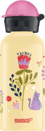 Botella de agua para niños SIGG KBT 9002.00 hecha en Suiza hermética ligera escolar 14 oz