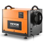 Deshumidificador comercial VEVOR OL60-D083A 125 pintas acero galvanizado para espacio de arrastre y sótano industrial co