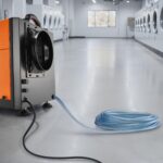 Deshumidificador comercial VEVOR OL60-D083A 125 pintas acero galvanizado para espacio de arrastre y sótano industrial co