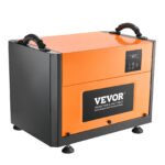 Deshumidificador comercial VEVOR OL60-D083A 125 pintas acero galvanizado para espacio de arrastre y sótano industrial co