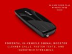 weBoost Dash - Amplificador de señal para teléfono celular con cargador inalámbrico | Impulsa 5G/4G LTE para todos los o