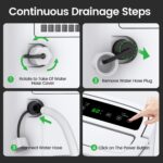 Deshumidificador Waykar YDZ-150PM Energy Star 150 pintas con bomba para espacios de hasta 697 m2 drenaje por manguera de