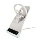 Nuby Asiento inflable de lujo para bebé, portátil, con música, sonidos divertidos y vibraciones relajantes, pantalla dig