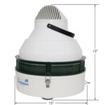 Humidificador Industrial Ideal-Air GSH200 200 Pintas/Día, Cobertura 1170-1610 pies², Motor Comercial, Conexión Directa a