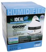 Humidificador Industrial Ideal-Air GSH200 200 Pintas/Día, Cobertura 1170-1610 pies², Motor Comercial, Conexión Directa a