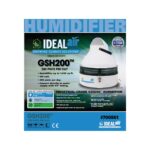 Humidificador Industrial Ideal-Air GSH200 200 Pintas/Día, Cobertura 1170-1610 pies², Motor Comercial, Conexión Directa a