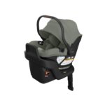 UPPAbaby Aria V2 - Asiento de automóvil ligero para bebé, pierna de carga + panel antirrebote, inserto infantil + funda