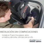 Britax One4Life - Asiento convertible todo en uno para auto, 3 en 1, silla y asiento elevador con instalación ClickTight