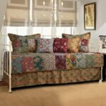 Juego de sofá cama acolchado de retazos Greenland Home Fashions GL-0911AD7P 100% algodón 7 piezas estilo antiguo