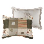 Juego de Edredón Greenland Home Fashions Sedona GL-1010G4PK 100% algodón King 5 piezas gris