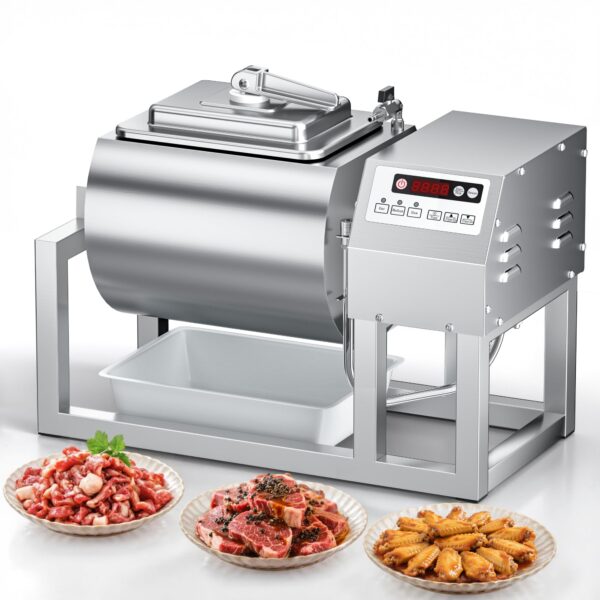 WantJoin Marinador de vaso al vacío, máximo de 40 libras, marinador comercial para carne, 20L, 30 minutos, marinado rápi