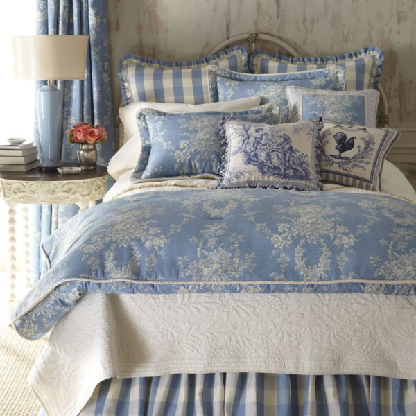 Juego de funda de edredon Country Manor Sherry Kline Pacific Coast Home Furnishings CM-3PC-DS-KG talla King 100 algodon