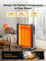 Calentador Convección Uthfy JH-DRM01-15R 1500W 26" 3 Lados