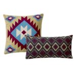 Juego de edredón King Phoenix Western Spirit Greenland Home Fashions GL-1904CBSK color marrón 5 piezas