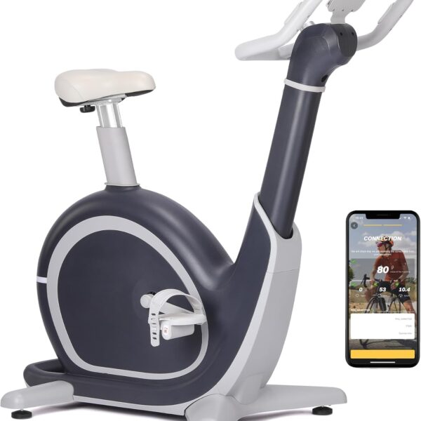 Bicicleta estática multifunción 5 en 1 PeakPursuit resistencia magnética 32 niveles 350 libras correa silenciosa