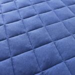Juego de edredón de algodón Lacoste Westover LACQLT3-004 3 piezas tamaño King azul certificado Oeko-TEX para todas las e