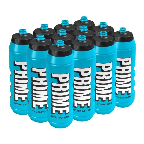 Botella de agua deportiva Prime Hydration PHSQB1L12BLR azul 32 oz libre de BPA diseño ergonómico a prueba de fugas