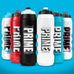 Botellas de agua deportivas Prime Hydration PHSQB1L12BWG 32 oz sin BPA a prueba de fugas paquete de 12 piezas